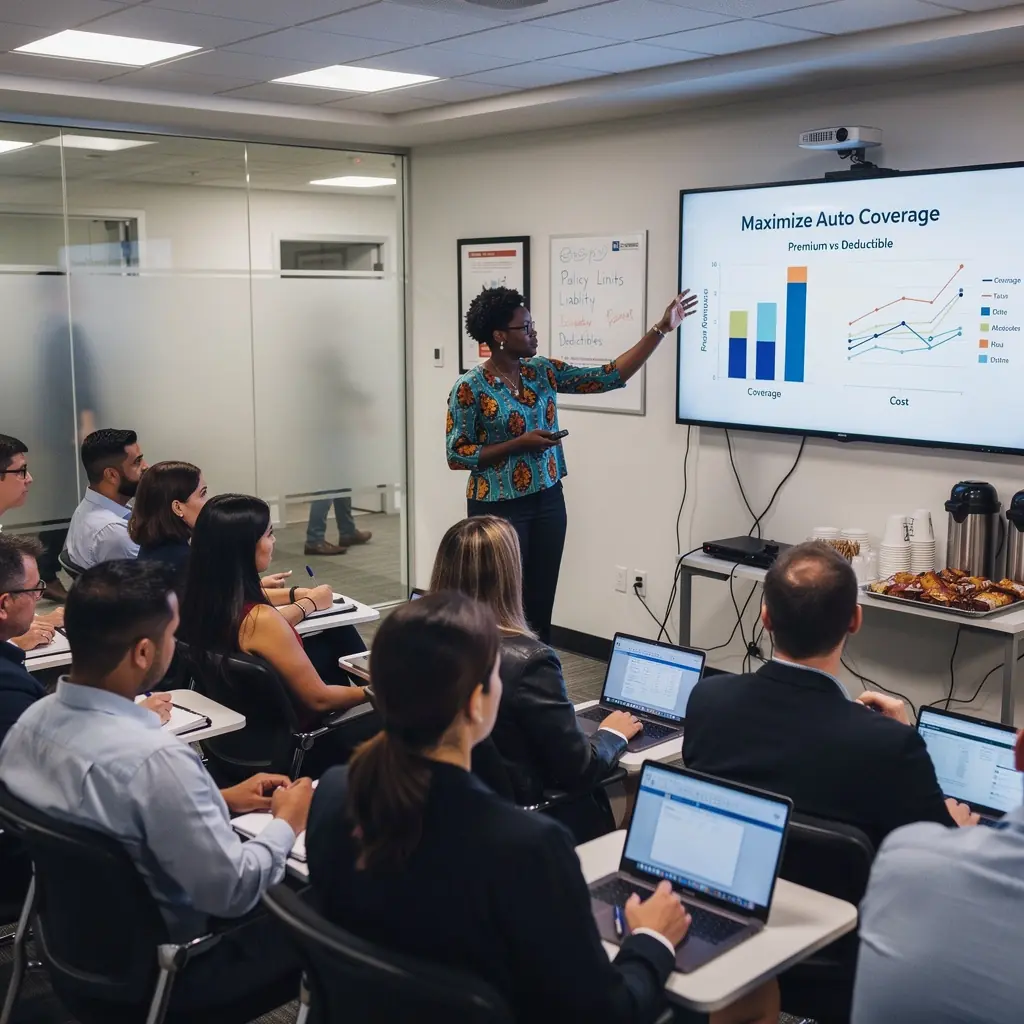 Schemat pokazujący przykład różnicy w składkach przy różnych wysokościach franšizy.