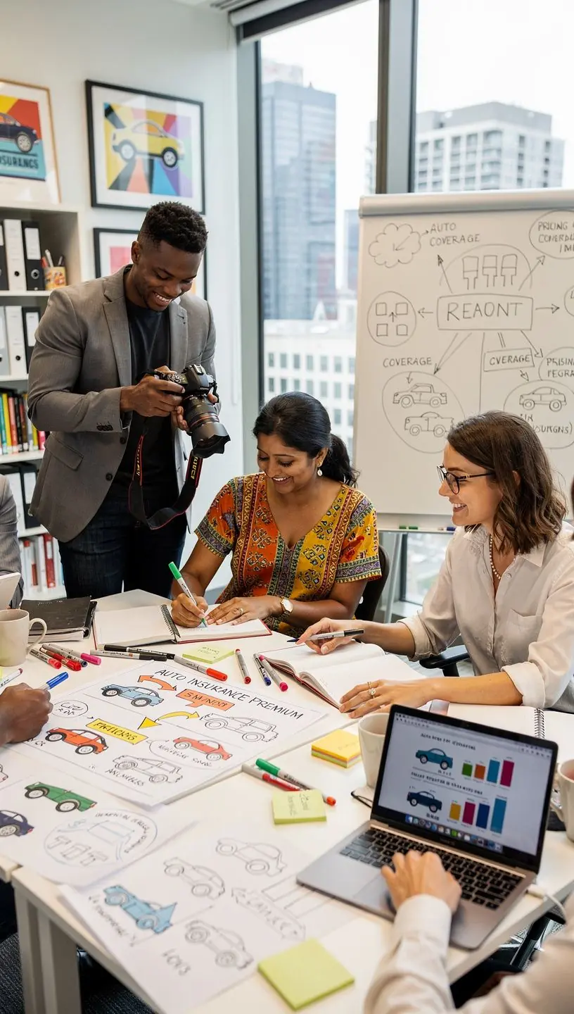 Wizualizacja przedstawiająca przykłady sytuacji, w których różne opcje pokrycia mogą wpływać na składki.
